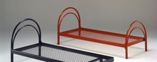 ŁÓŻKO 200X90 CM - METALOWY STELAŻ POD MATERAC Z PRZODEM I TYŁEM, METALOWA SIATKA STAŁA- PRODUKT WŁOSKI Stelaż łóżka/ łóżko pod materac z zagłówkiem oraz przodem (elementem przy nożnym).<br />Stelaże z ramą obwodową metalową...