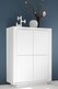 Wysoka komoda 4-drzwiowa SKY BIANCO