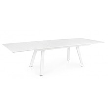 Stół rozkładany KLAY 160/240x100 - biały