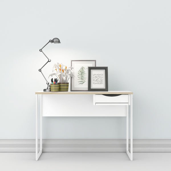 Biurko FUNCTION PLUS SMALL - biały