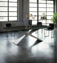 Stół z blatem ceramicznym 220x116 MIDJ
