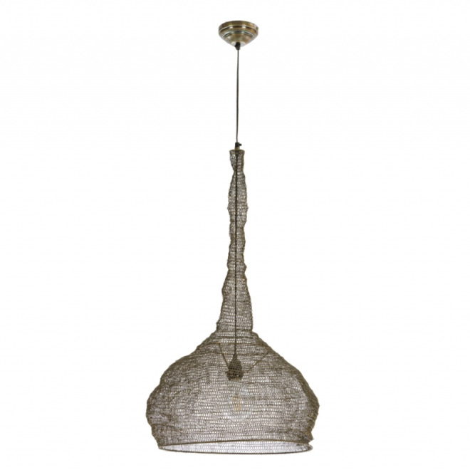 Lampa wisząca AMISH BRASS - brązowy