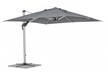 Parasol ogrodowy INES 3x3 - ciemnoszary
