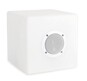 Lampa LED CUBE 20x20 z głośnikiem