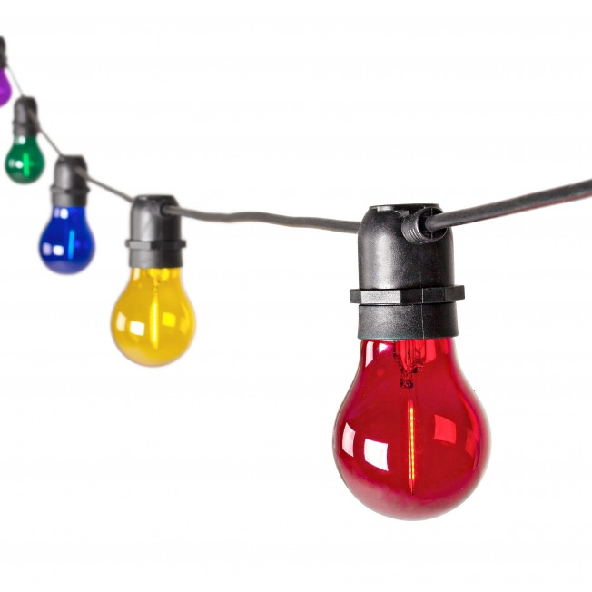 Lampki outdoorowe BRIGHT - kolorowe
