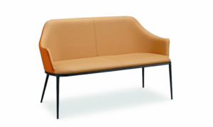Tapicerowana sofa 2-osobowa LEA