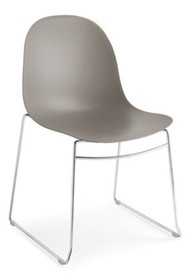 MODERNISTYCZNE KRZESŁO NA PŁOZACH ACADEMY CB/1696 Z MOŻLIWOŚCIĄ SZTAPLOWANIA DO JADALNI, RESTAURACJI, KAWIARNI Nowoczesne krzesło ACADEMY na płozach jest minimalistyczne i eleganckie. Posiada oparcie i siedzisko wykonane z polipropylenu oraz metalową konstrukcję....