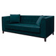 Sofa 3-osobowa LEYA - turkusowy