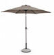 Parasol do ogrodu KALIFE TAUPE 2.7 m