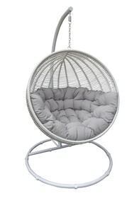 Fotel wiszący COCOON DE LUXE - biały