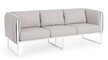 Sofa ogrodowa PIXEL - piaskowy/biały