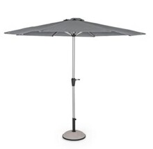 Parasol ogrodowy VIENNA DARK GREY 3 m