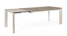 Stół rozkładany BRIVA GREY TAUPE 160-220x90 - szary/taupe