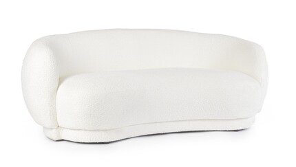 Sofa 2-osobowa TECLA WHITE - biały