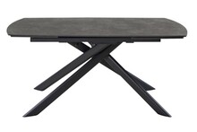 Stół rozkładany JOAKIM BLACK 160-240x90
