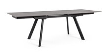 Stół rozkładany JARKKO BLACK 160-240x90