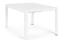Stół rozkładany KIPLIN WHITE 149x97-149 - biały