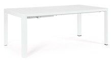 Stół rozkładany KIPLIN WHITE 180-240x100 - biały
