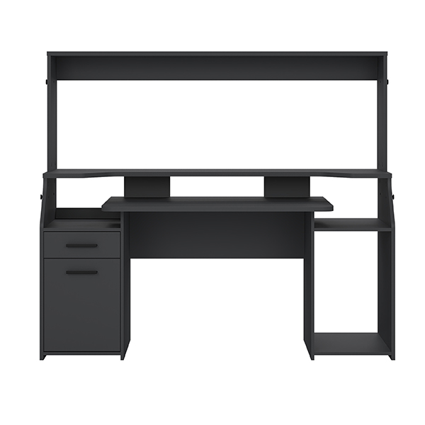Biurko gamingowe FUNCTION PLUS - szary mat