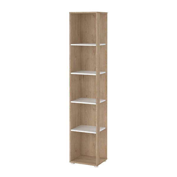 Regał SIGN 40 cm - jackson hickory/biały mat