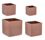 Zestaw 4 donic TRESSAGE SQUAR - terakota