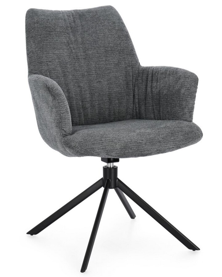 Krzesło obrotowe ALEXANDER Dark Grey - ciemnoszary