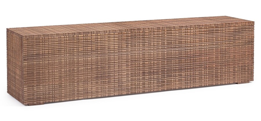 Ława/ławka drewniana SANAT 140x30 - mango