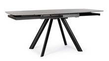 Stół rozkładany RAILI 119.5-180x85 - czarny