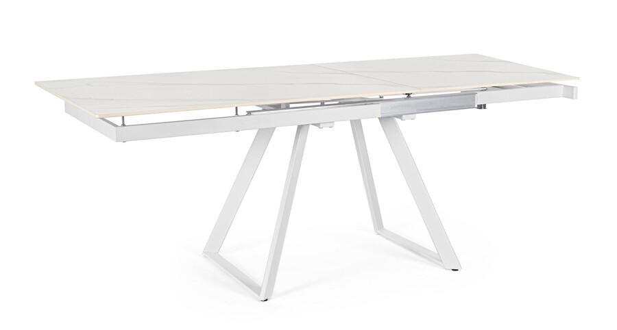 Stół rozkładany REETA 120-180x90 - biały