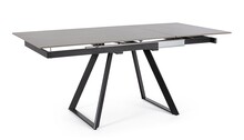 Stół rozkładany REETA 120-180x90 - czarny