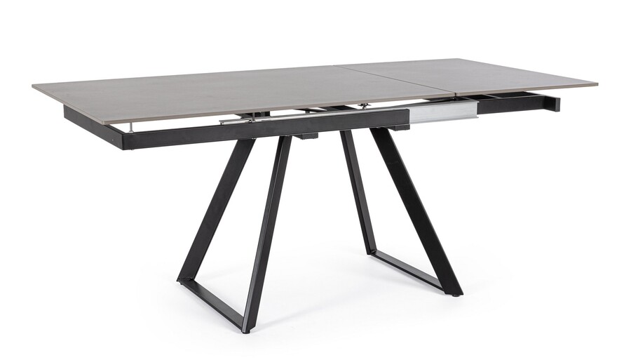 Stół rozkładany REETA 120-180x90 - czarny