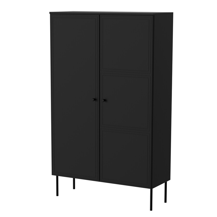 Komoda wysoka MODENA 100 - czarny mat