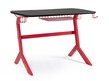 Biurko gamingowe GAMING 118x65 - czarny/czerwony
