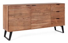 Komoda drewniana ISAR 2DO-3DR - akacja