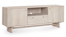 Szafka RTV ELISHEVA 2D-1DR - jasne mango