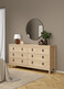 Komoda MADRID 4+4 8 szuflad - jackson hickory