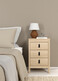 Szafka nocna MADRID 3 szuflady - jackson hickory